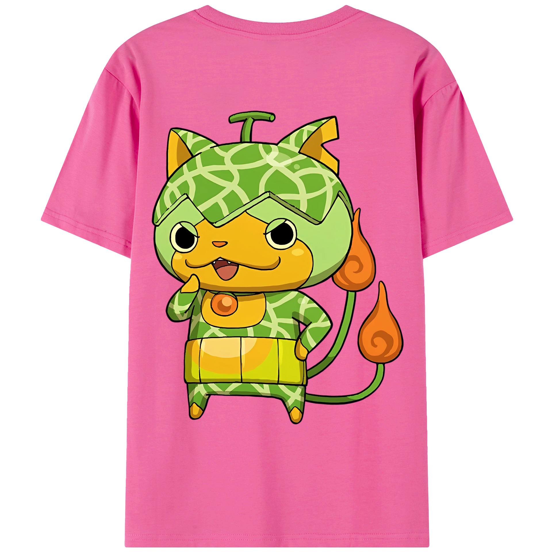 （画像用） 妖怪ウォッチ Yo-kai Watch レディース半袖Tシャツ(バックプリント)